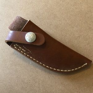 Smith & Wesson Fixed Blade Knife Holster For 4” Blade Genuine Leather